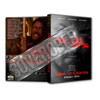 Sakın Ses Çıkarma - Speak No Evil - 2024 Türkçe Dvd Cover Tasarımı